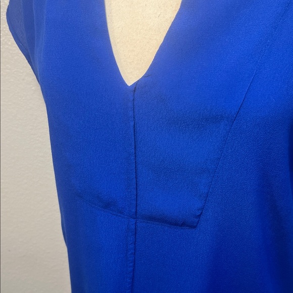 Madewell Morningside Shift Dress  - Royal Blue - Picture 2 of 9